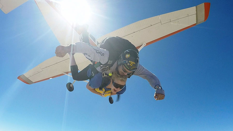 Desert Skydiving Center Dropzone Image