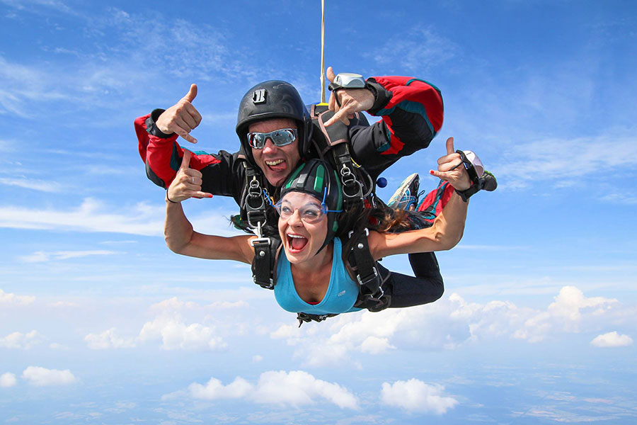 Skydive Orange Dropzone Image