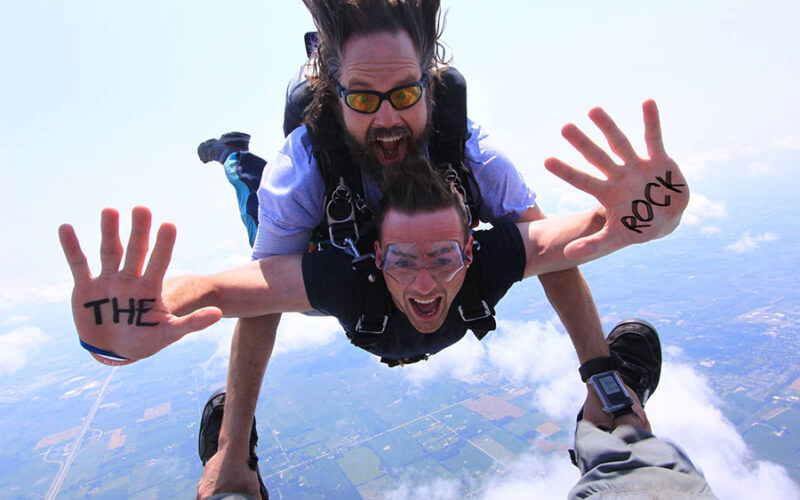 Feature image for Skydive The Rock