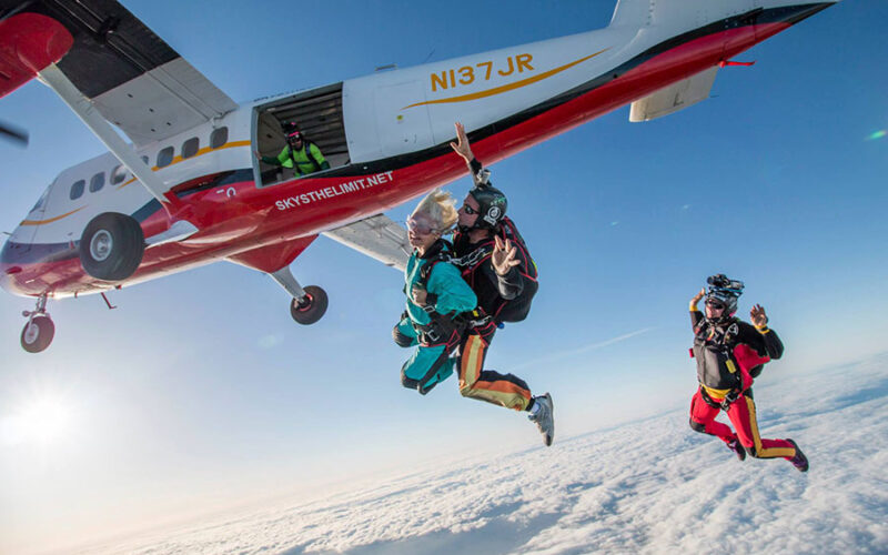 Feature image for Skys The Limit Skydiving Center