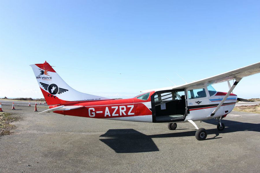 Cornish Parachute Club Dropzone Image