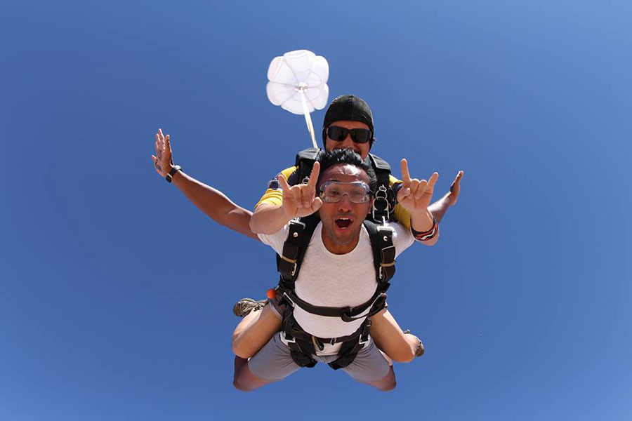 Skydive Dubai Desert Campus Dubai United Arab Emirates Skydiving Source