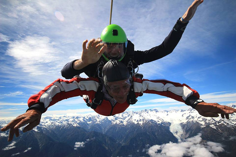 Skydive Franz Josef Glacier Dropzone Image