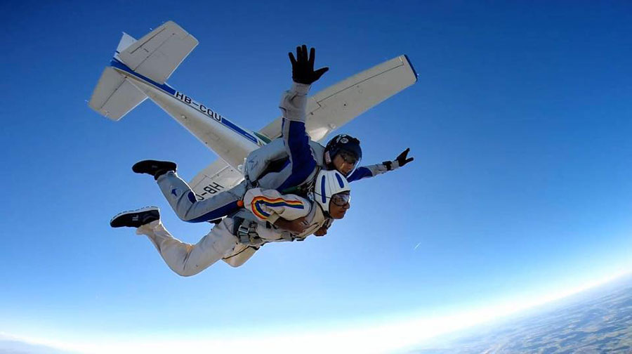 Skydive Zürich Dropzone Image