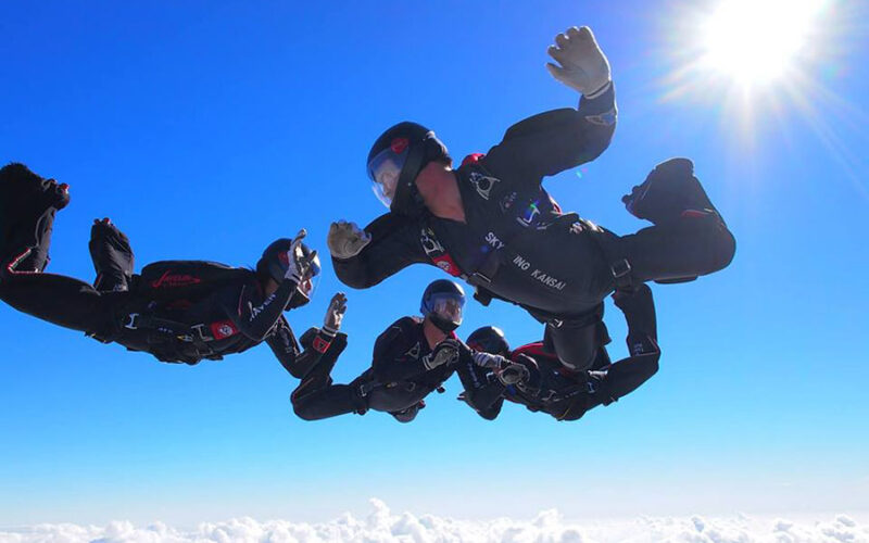Feature image for Skydiving Kansai