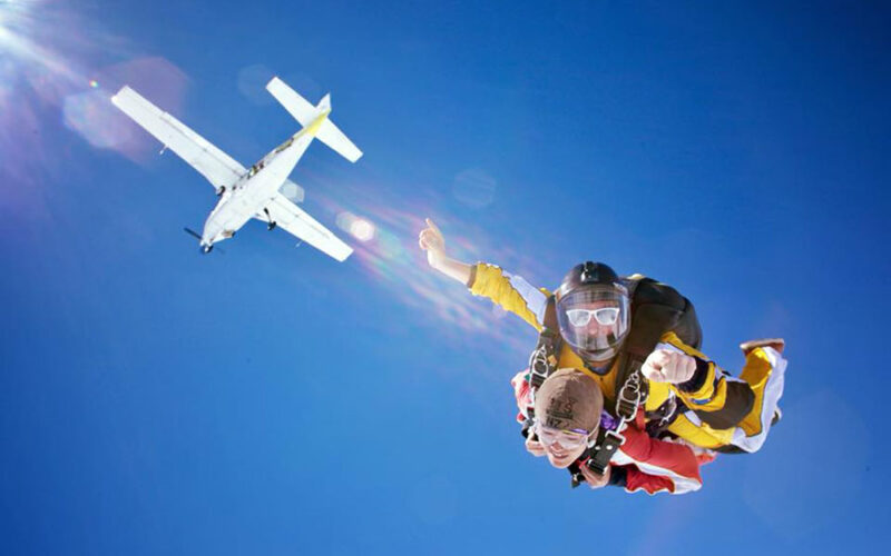 Feature image for Taupo Tandem Skydiving