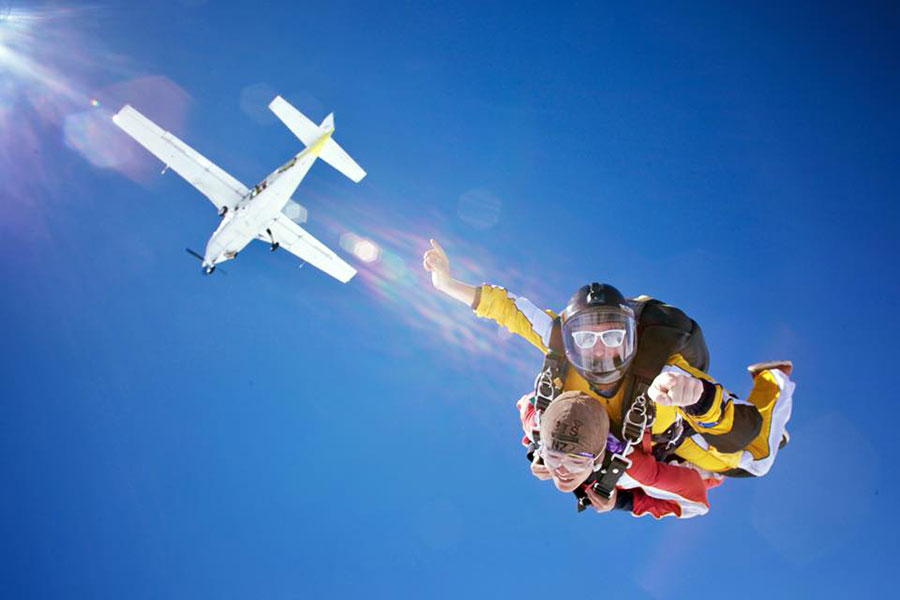 Taupo Tandem Skydiving Dropzone Image