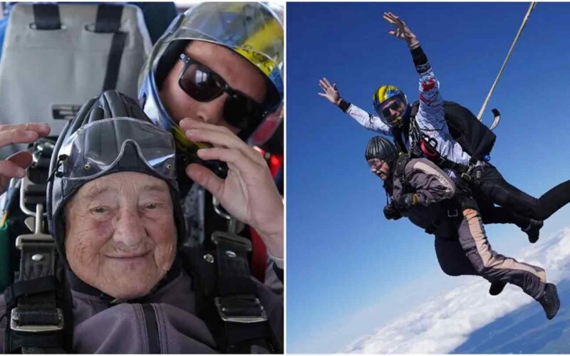 Oldest skydiver Guinness World Records